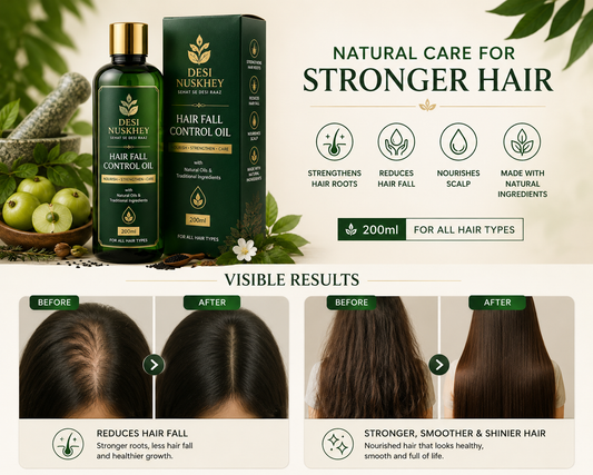 Desi Nuskhey Hair Fall Control Oil