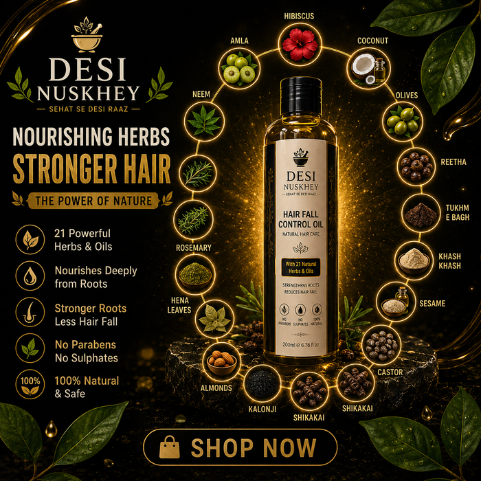 Desi Nuskhey Hair Fall Control Oil